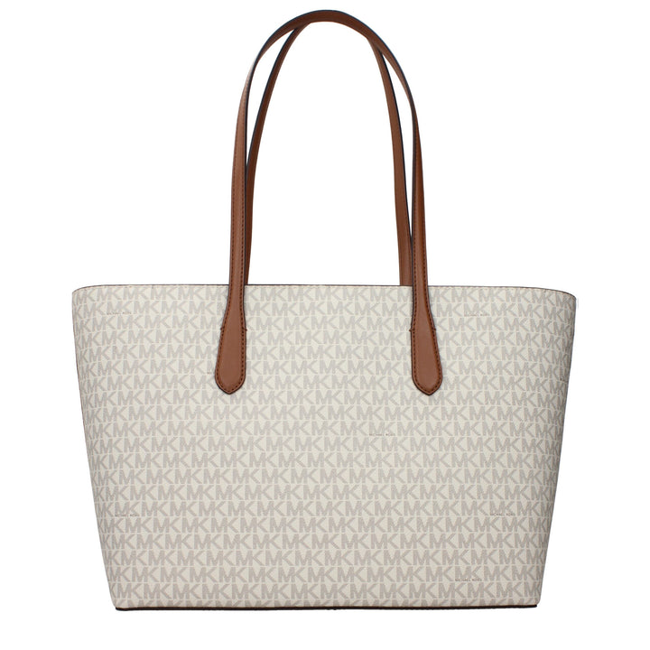 Michael Kors Beige Fabric Shoulder Bag