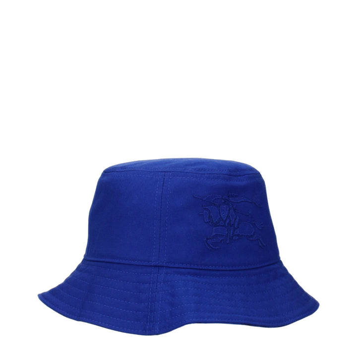 Burberry Blue Fabric Bucket Hat