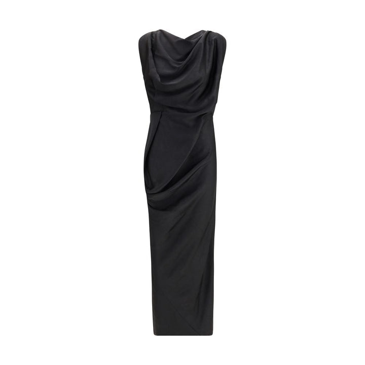 Vivienne Westwood Black Polyester Cocktail Dress