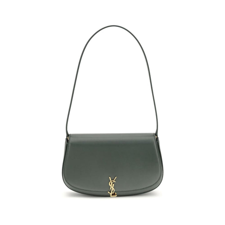 Saint Laurent Bicolor Calf Leather Bos Taurus Shoulder Bag