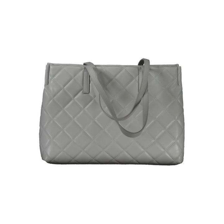 Mario Valentino Grigio Poliuretano Women Handbag