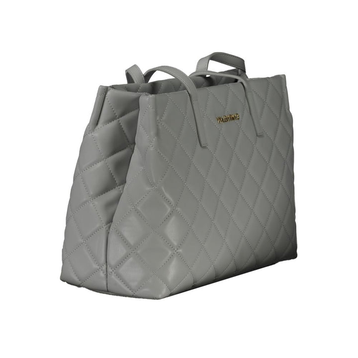 Mario Valentino Grigio Poliuretano Women Handbag