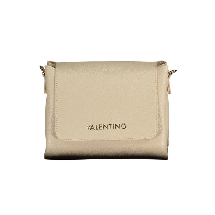 Mario Valentino Beige Polyurethane Women Handbag