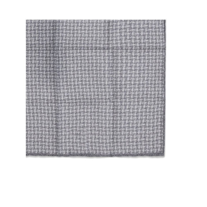 Brunello Cucinelli Gray Silk Scarf