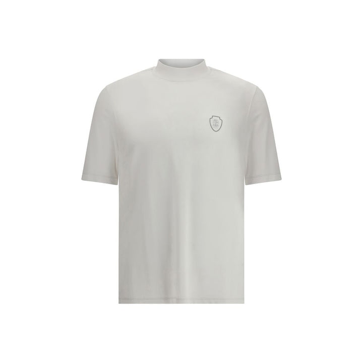 Brunello Cucinelli White Polyamide T-Shirt