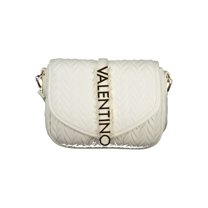 Mario Valentino Bianco Polyurethane Women Shoulder Bag