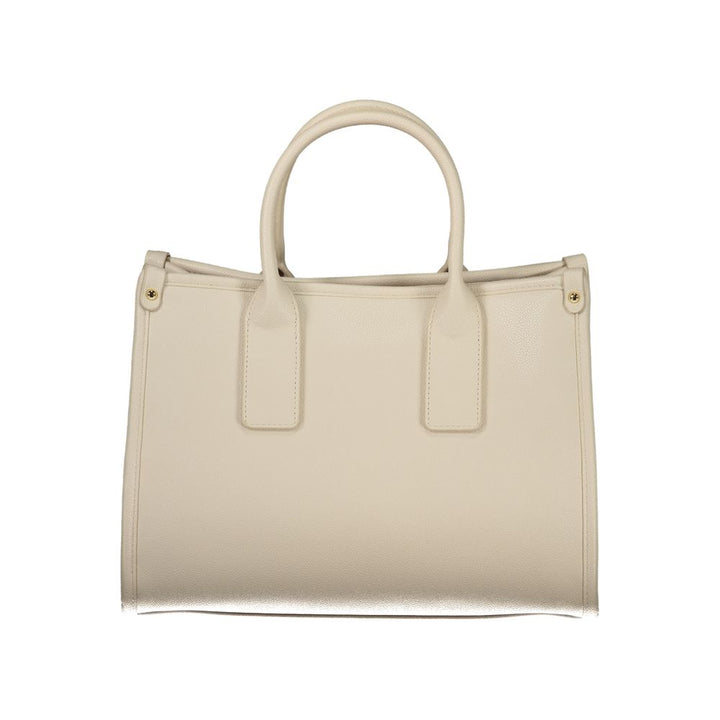 Mario Valentino Beige Polyurethane Women Handbag