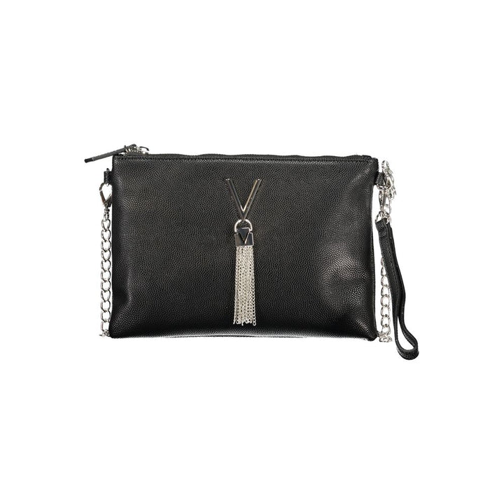 Mario Valentino Black Polyurethane Women's Shoulder Bag