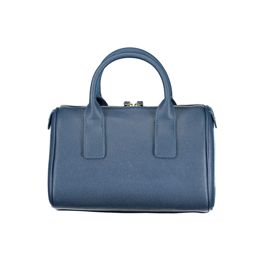 Mario Valentino Blu Polyurethane Women Handbag