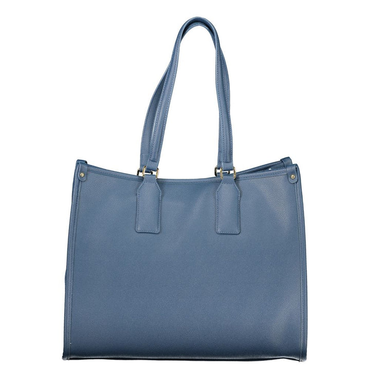 Mario Valentino Blu Polyurethane Women Handbag