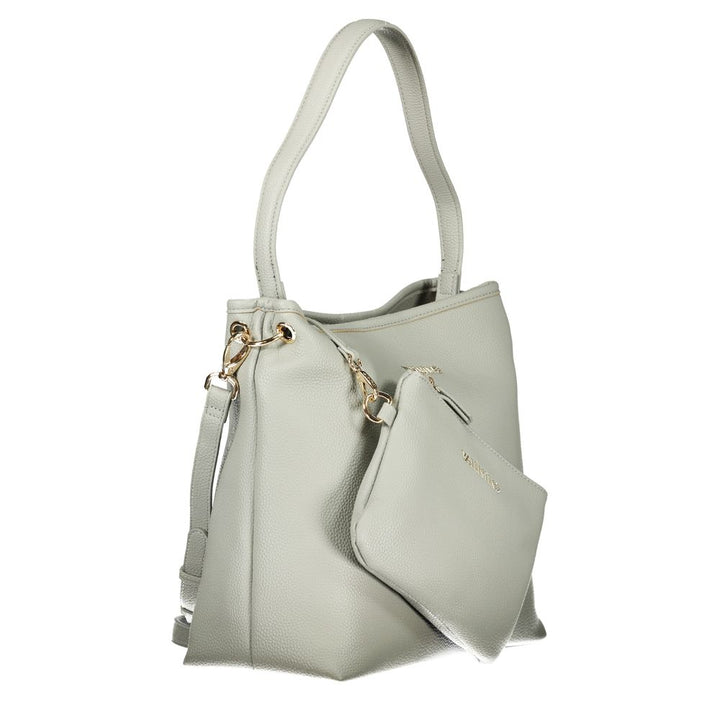 Mario Valentino Grigio Polyurethane Women Shoulder Bag