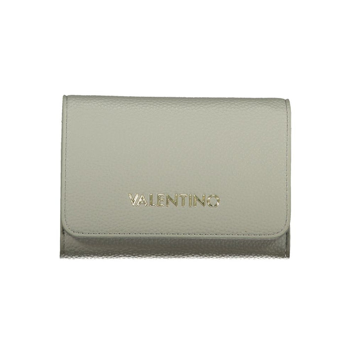 Mario Valentino Grigio Polyurethane Women Wallet