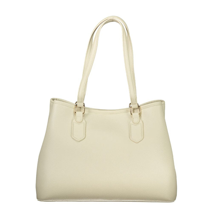 Mario Valentino Beige Polyurethane Women Handbag