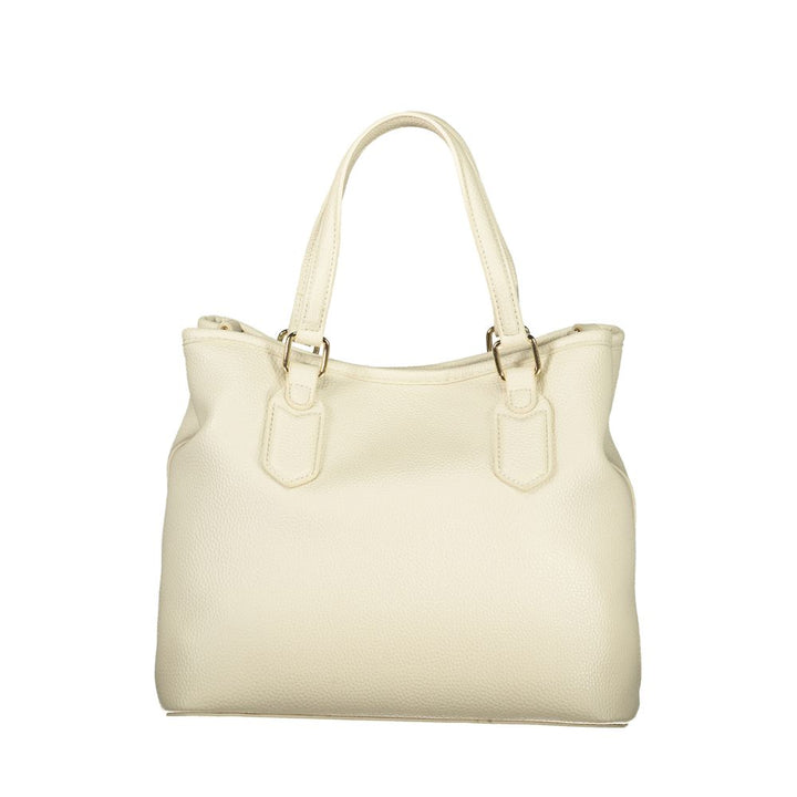 Mario Valentino Beige Polyurethane Women Handbag