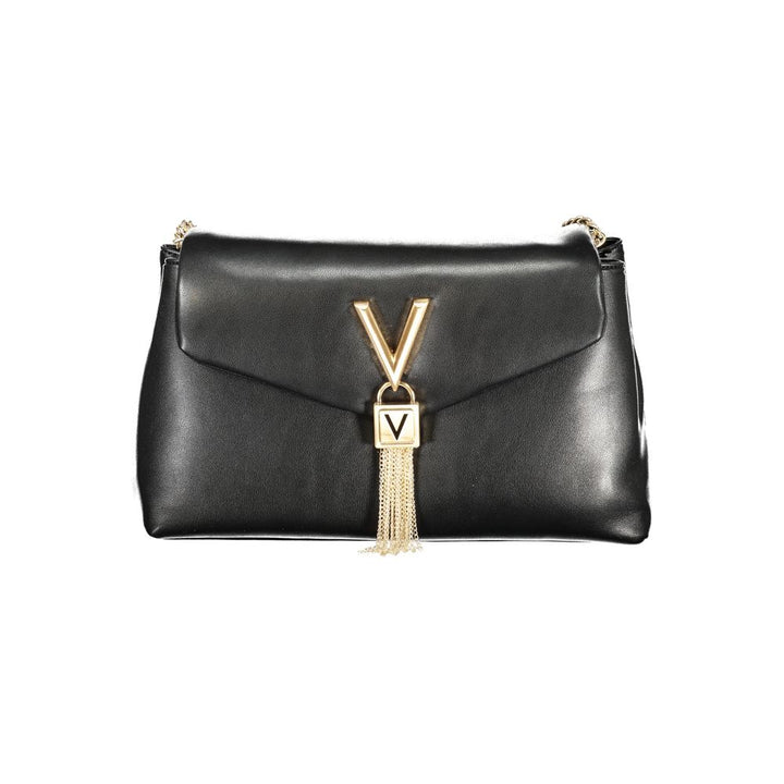 Mario Valentino Nero Poliuretano Women Shoulder Bag
