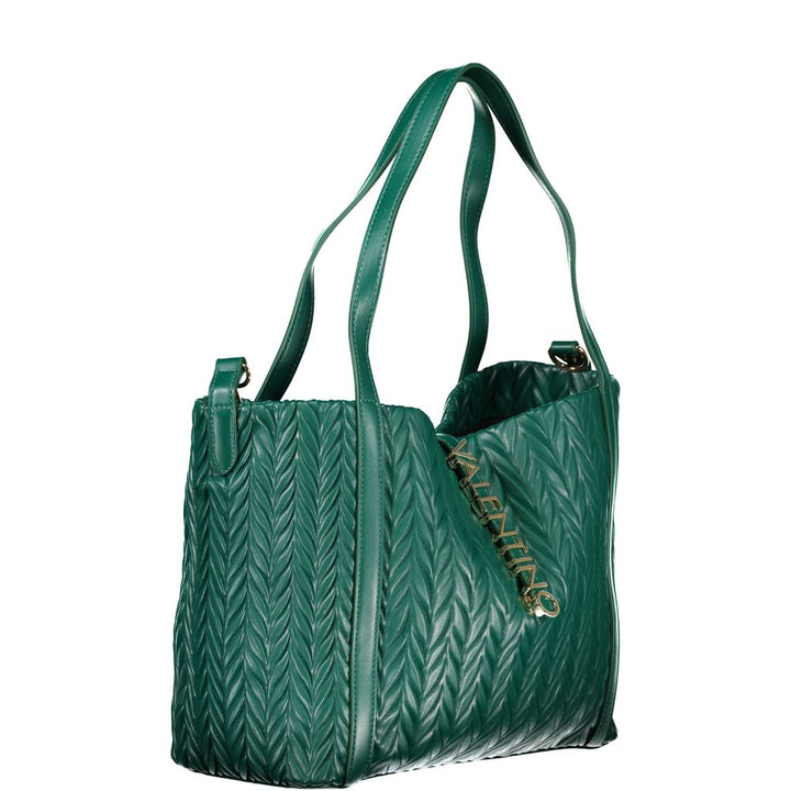 Mario Valentino Verde Poliuretano Women Shoulder Bag