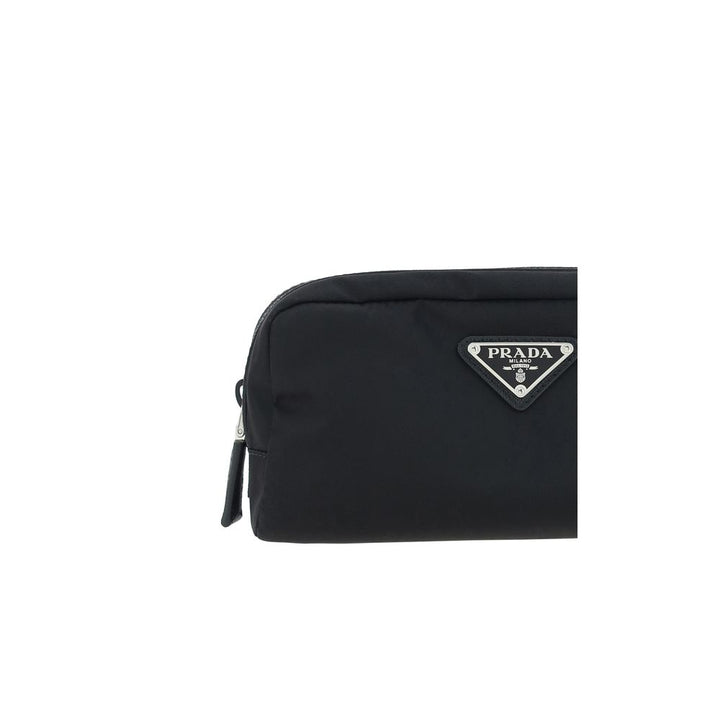 Prada Black Recycled Polyamide Accessories