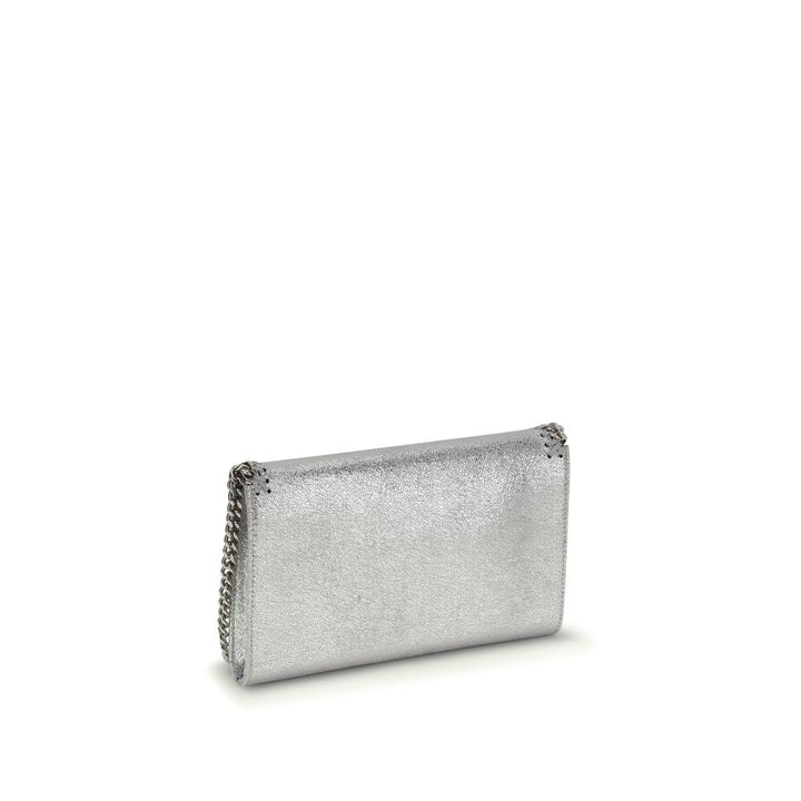 Stella McCartney Silver Polyester Shoulder Bag