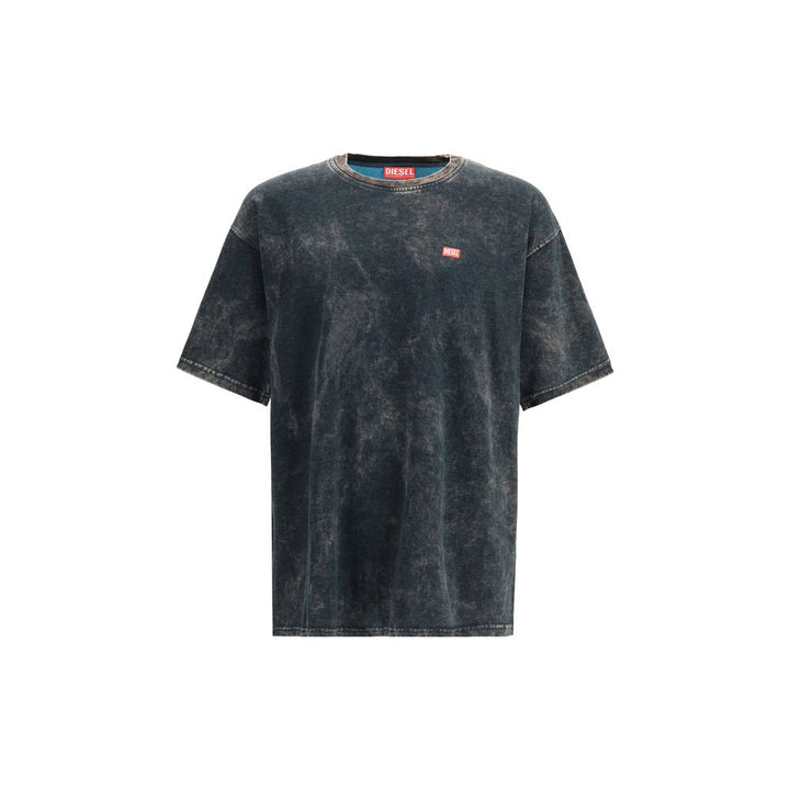 Diesel Black Cotton T-Shirt