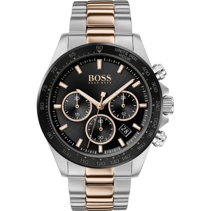 Hugo Boss Gray Stainless Steel Dress Watch