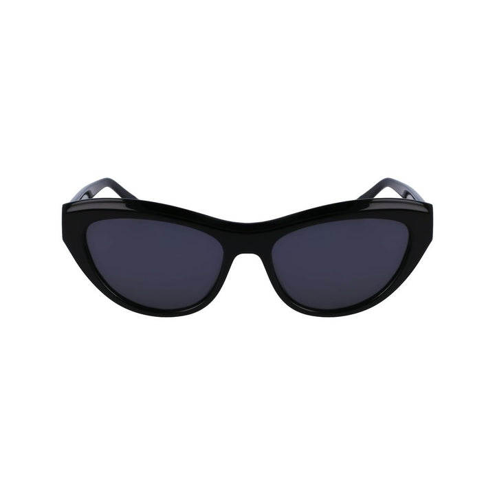 Ferragamo Black Acetate Sunglasses