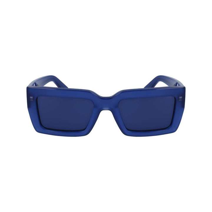 Ferragamo Blue Acetate Sunglasses