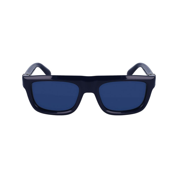 Ferragamo Blue Acetate Sunglasses