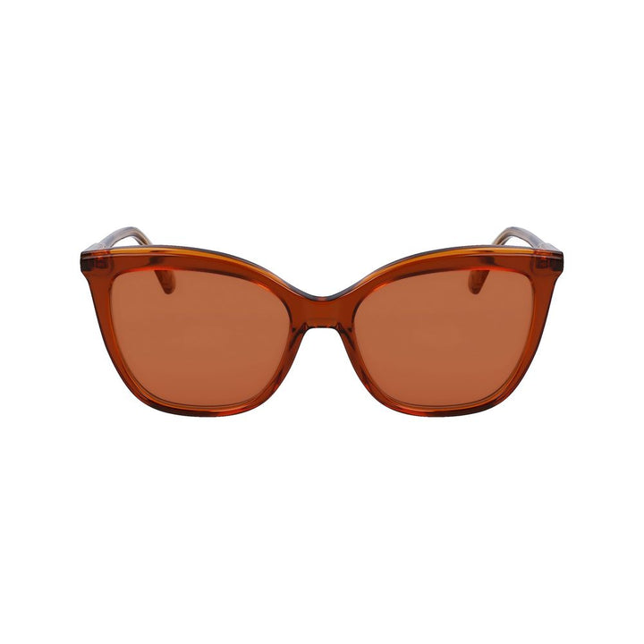 Longchamp Yellow Acetate Sunglasses