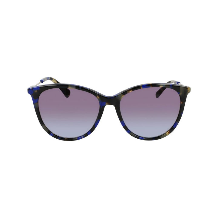 Longchamp Blue Acetate Sunglasses