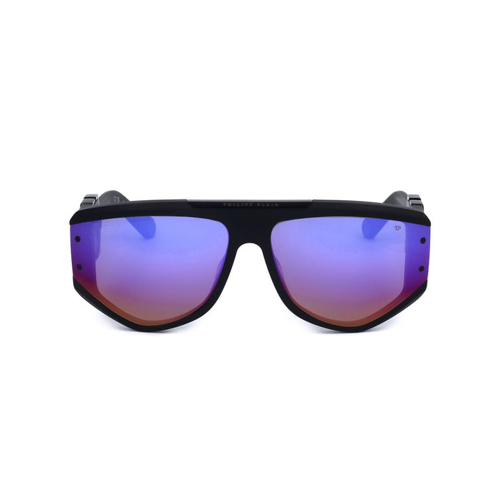 Philipp Plein Black Acetate Sunglasses