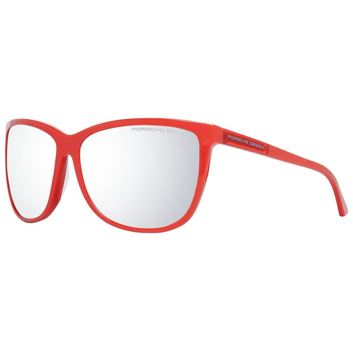 Porsche Design Red Acetate Sunglasses