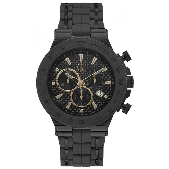 GC Black Stainless Steel Dress Watch