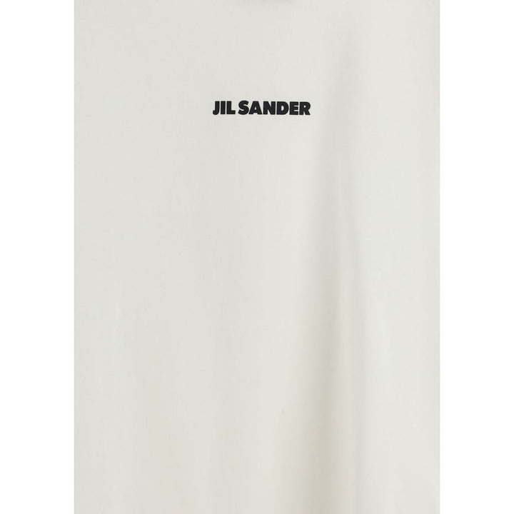 Jil Sander Cream Cotton T-Shirt