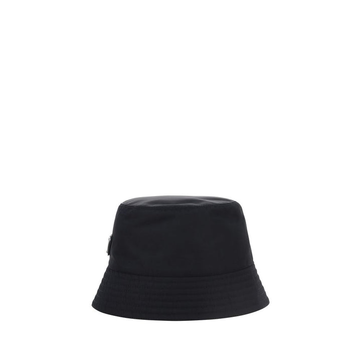 Prada Black Polyamide Bucket Hat