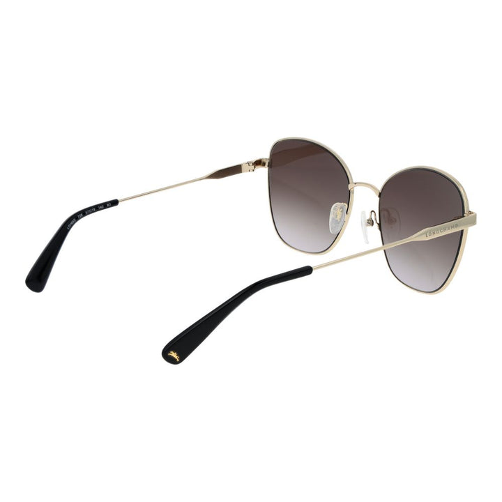 Longchamp Gold Metal Sunglasses