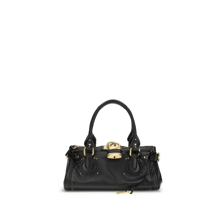 Chloé Black Calf Leather Bos Taurus Shoulder Bag