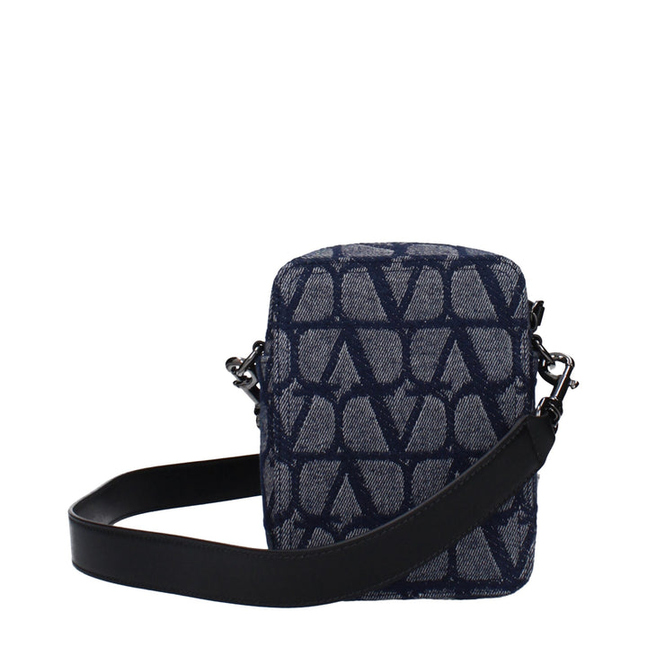 Valentino Garavani Blue Fabric Crossbody Bag