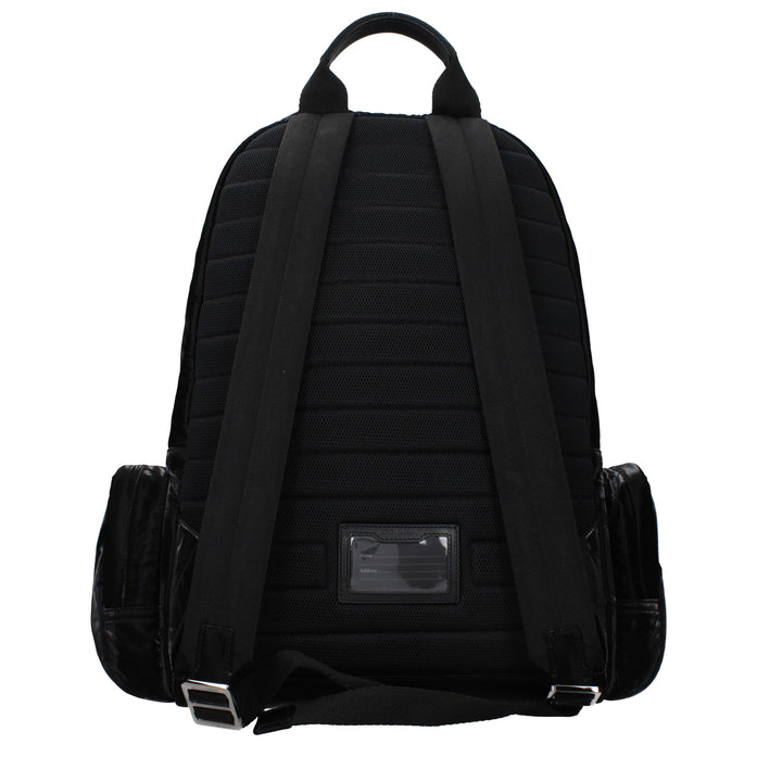 Dolce & Gabbana Black Nylon Backpack