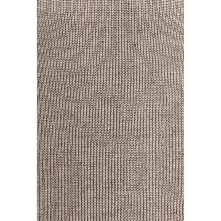 Brunello Cucinelli Beige Linen T-Shirt