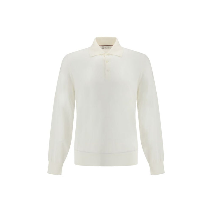 Brunello Cucinelli Cream Cotton Shirt