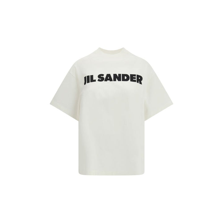 Jil Sander Cream Cotton T-Shirt