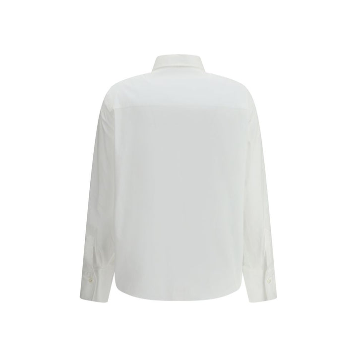 Brunello Cucinelli White Cotton Dress Shirt