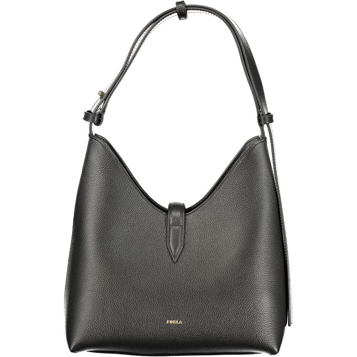 Furla Nero Pelle Women Handbag
