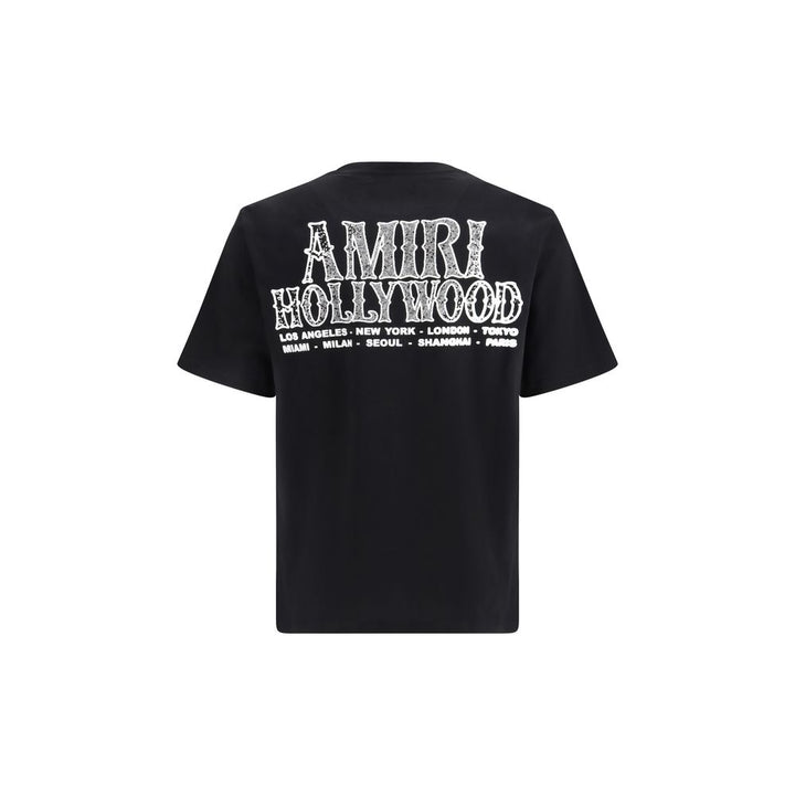 Amiri Black Cotton T-Shirt