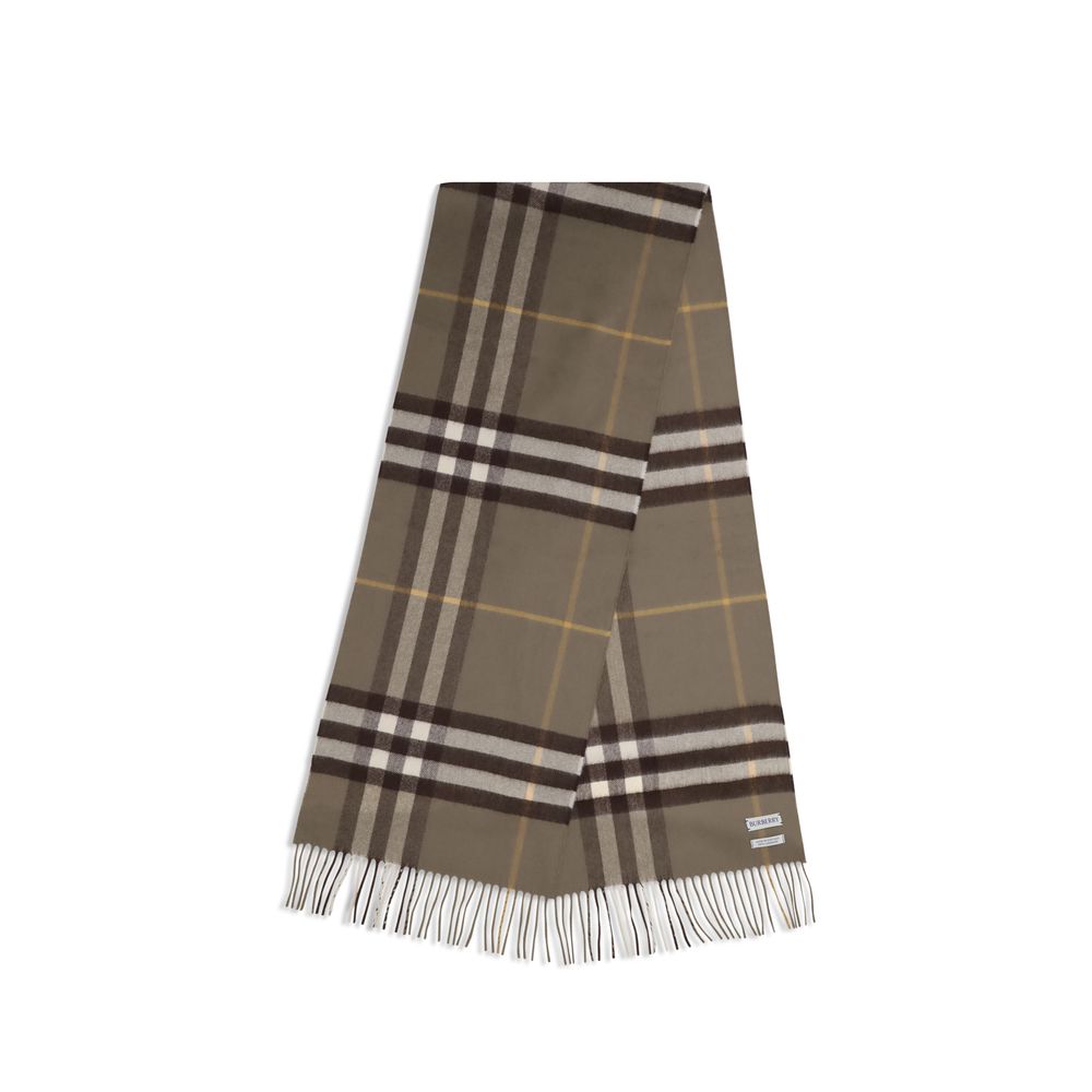 Burberry Brown Cashmere Scarf