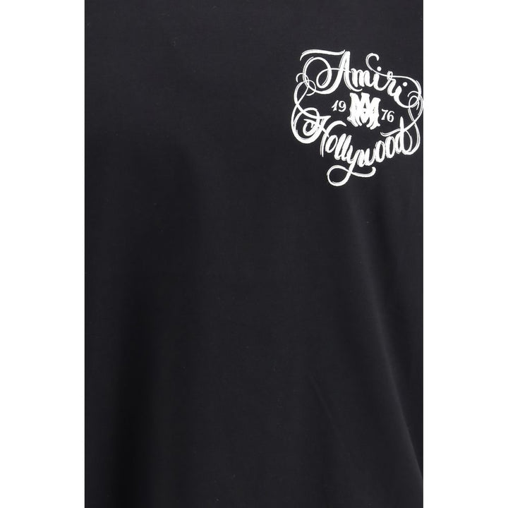 Amiri Black Cotton T-Shirt