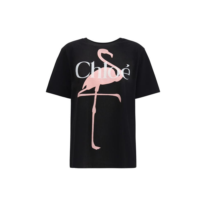 Chloé Black Cotton T-Shirt