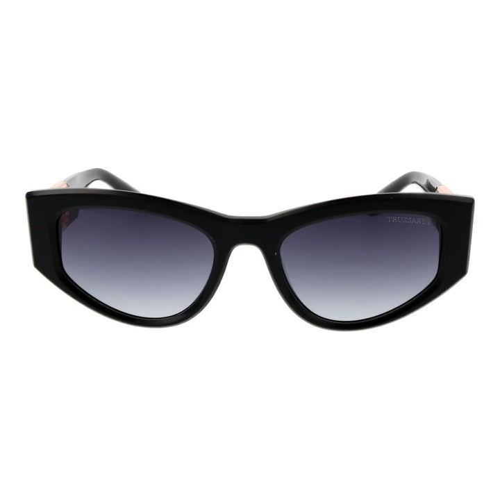 Trussardi Black Acetate Sunglasses