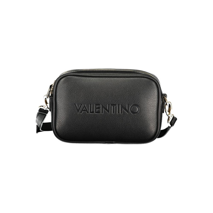 Mario Valentino Black Polyurethane Women Handbag