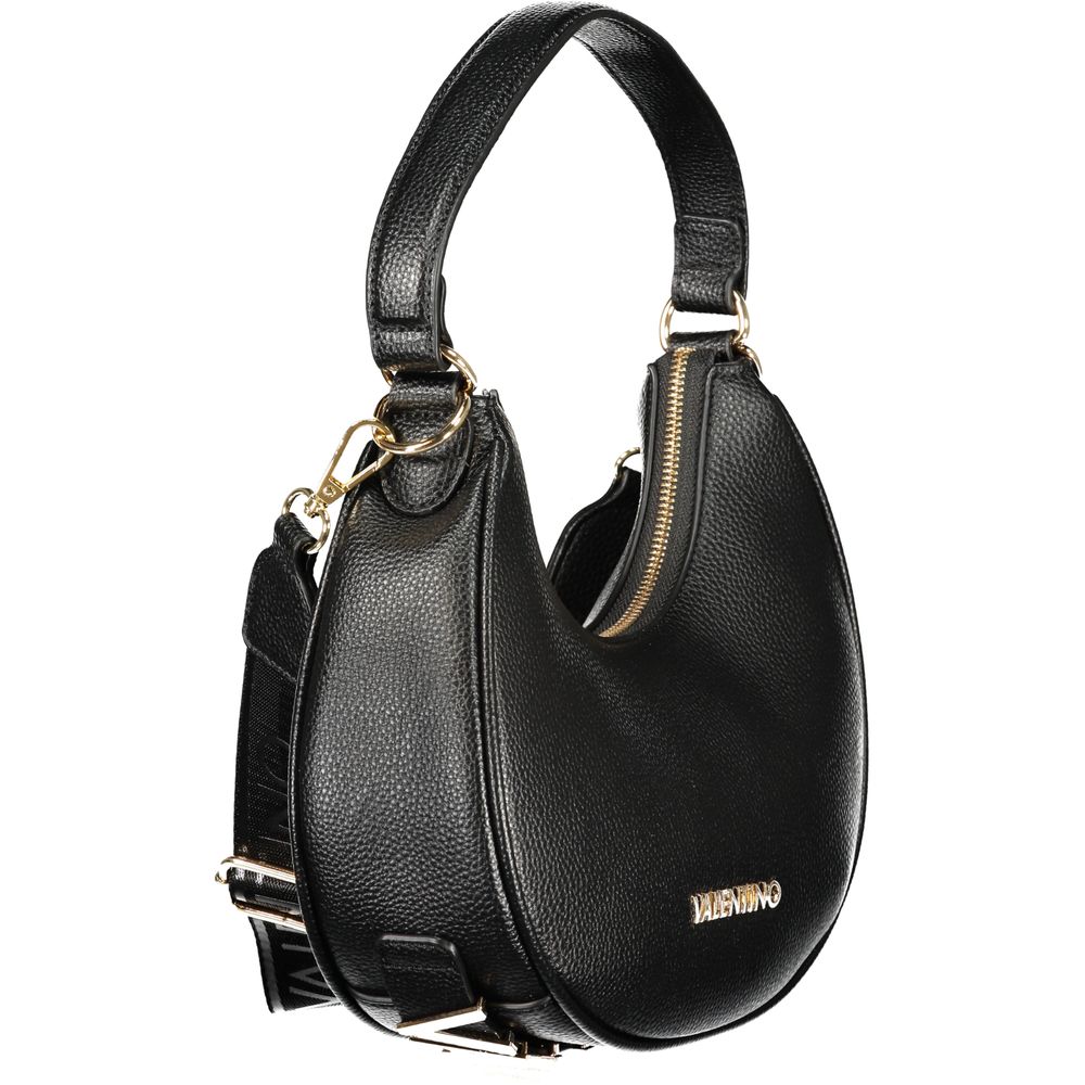 Mario Valentino Nero Poliuretano Women Shoulder Bag